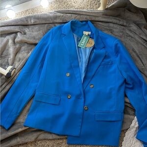 Vibrant Blue Women's Blazer